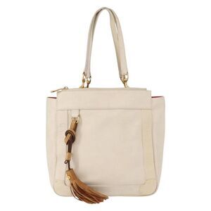 Chloe Eden Leather White Leather Tote Bag Bag